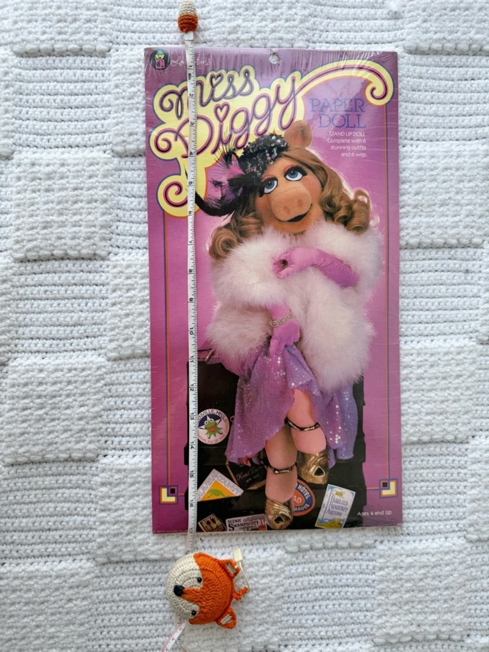Vintage 1980 Colorforms Miss Piggy Paper Doll Set - Picture 9 of 9